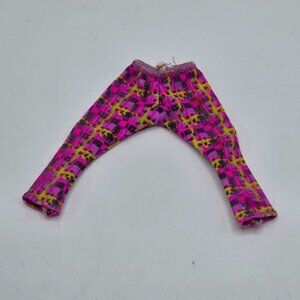 Monster High 1st Wave Venus McFlytrap Replacement Pants Leggings Pink/Yellow